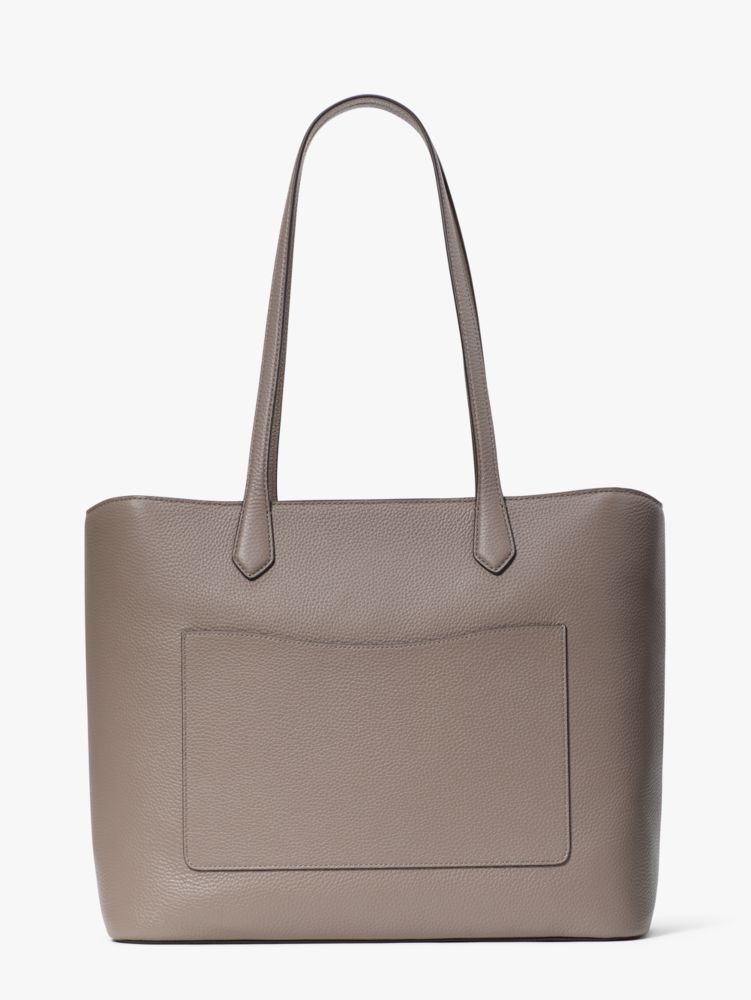 Kate Spade New York Veronica Leather Large Tote Bag - Mineral Grey