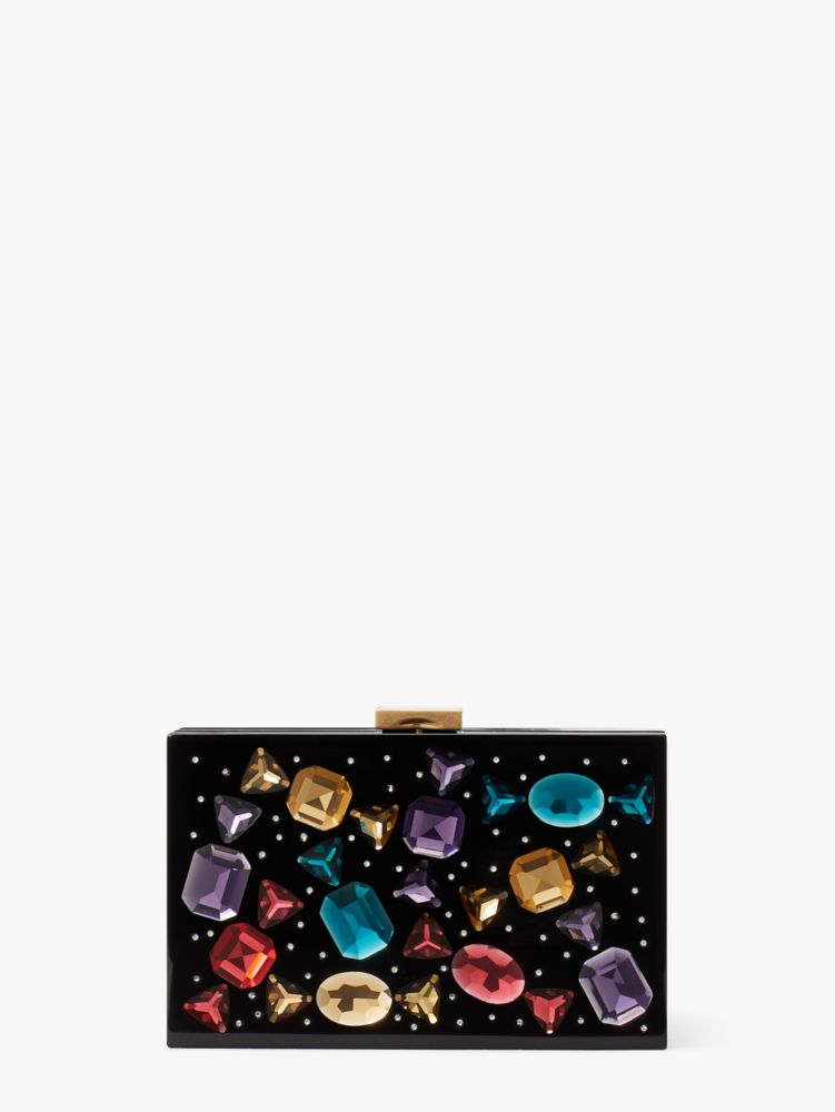 Kate Spade,Sweet Treats Jeweled Resin Small Clutch,