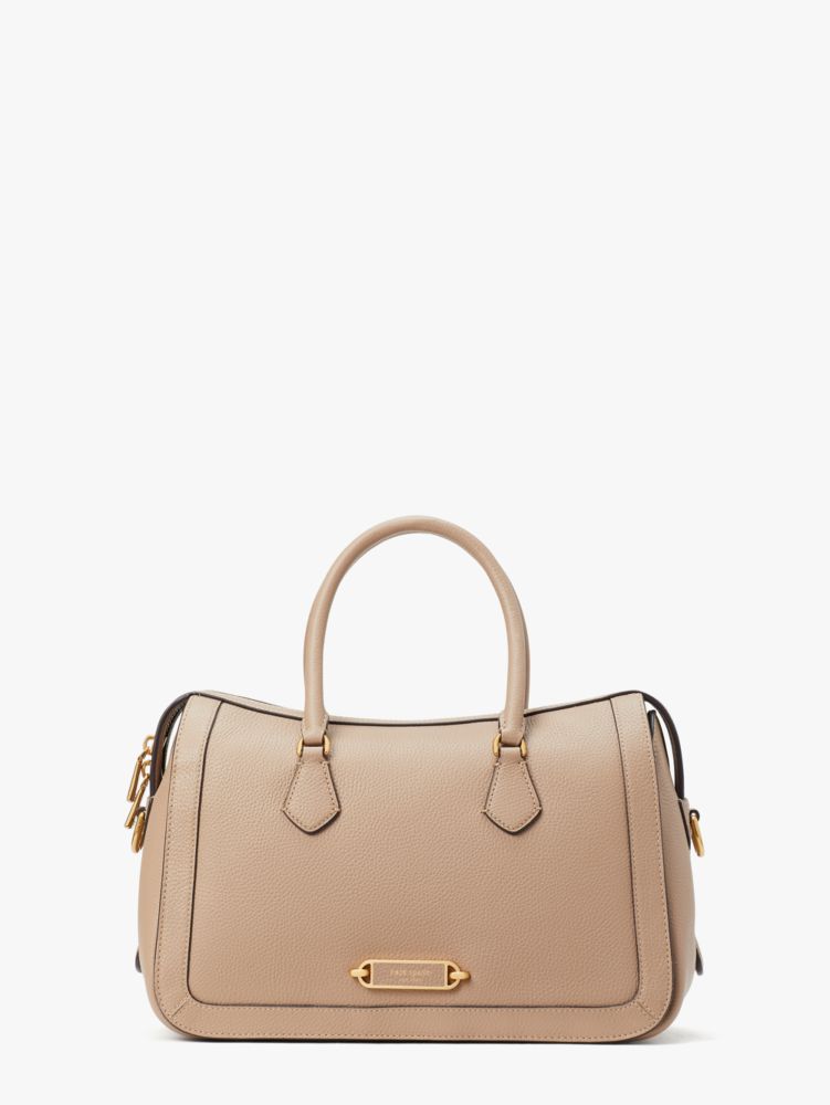 Gramercy medium pebbled leather satchel sale