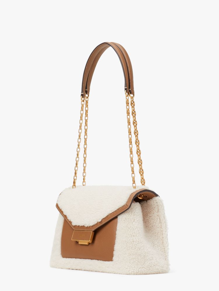 Gramercy Shearling Medium Convertible Shoulder Bag