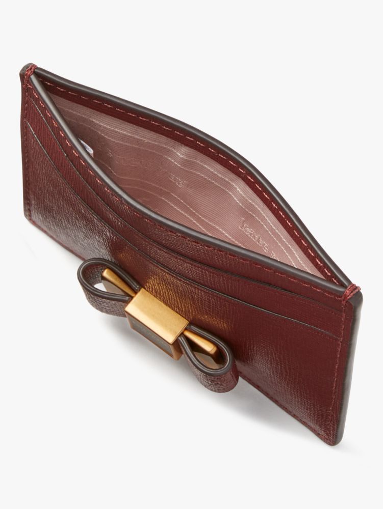 Kate Spade,Morgan Bow Embellished Cardholder,