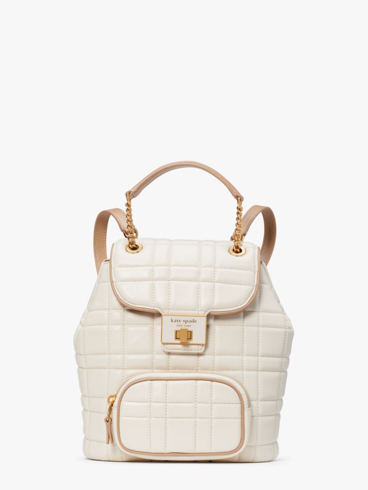 Kate spade shop white backpack