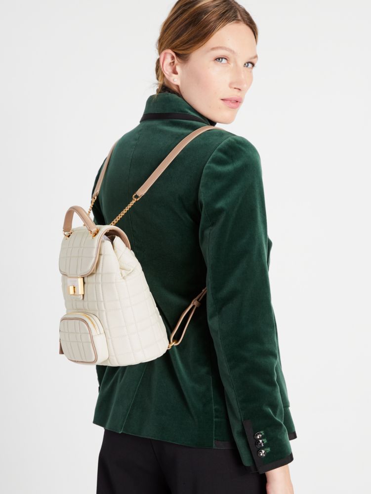 Kate spade small leather backpack hotsell