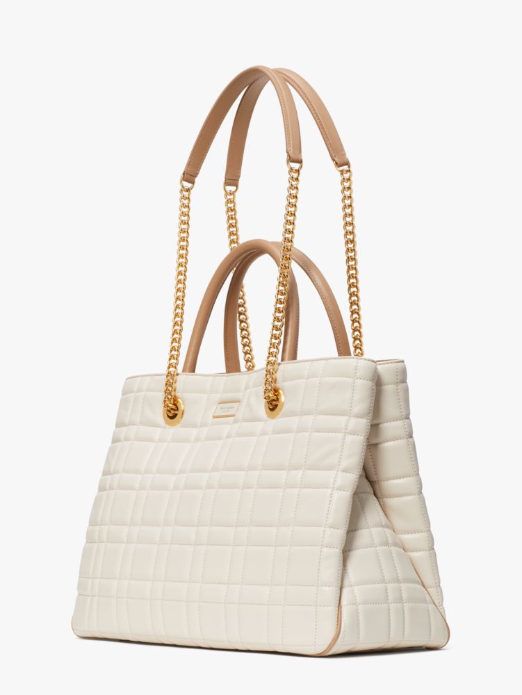 Evelyn Quilted Medium Convertible Shopper Bag | Kate Spade New York