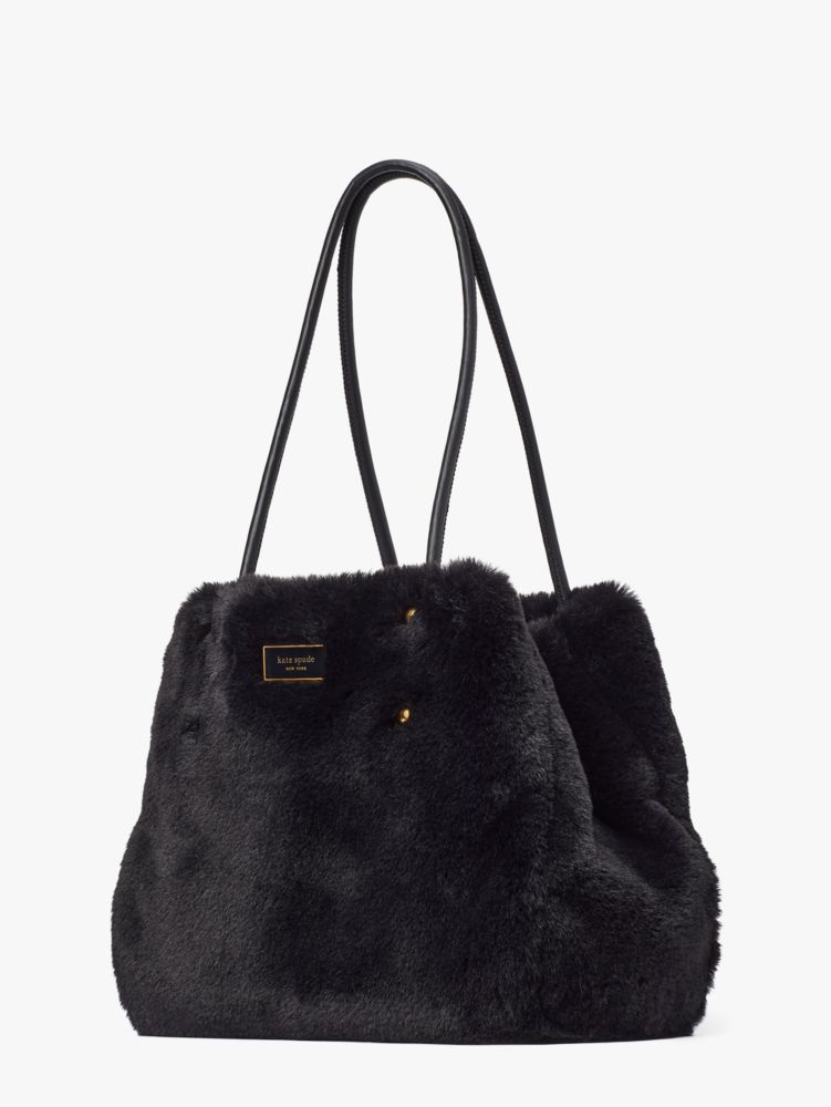 Kate spade fur purse on sale