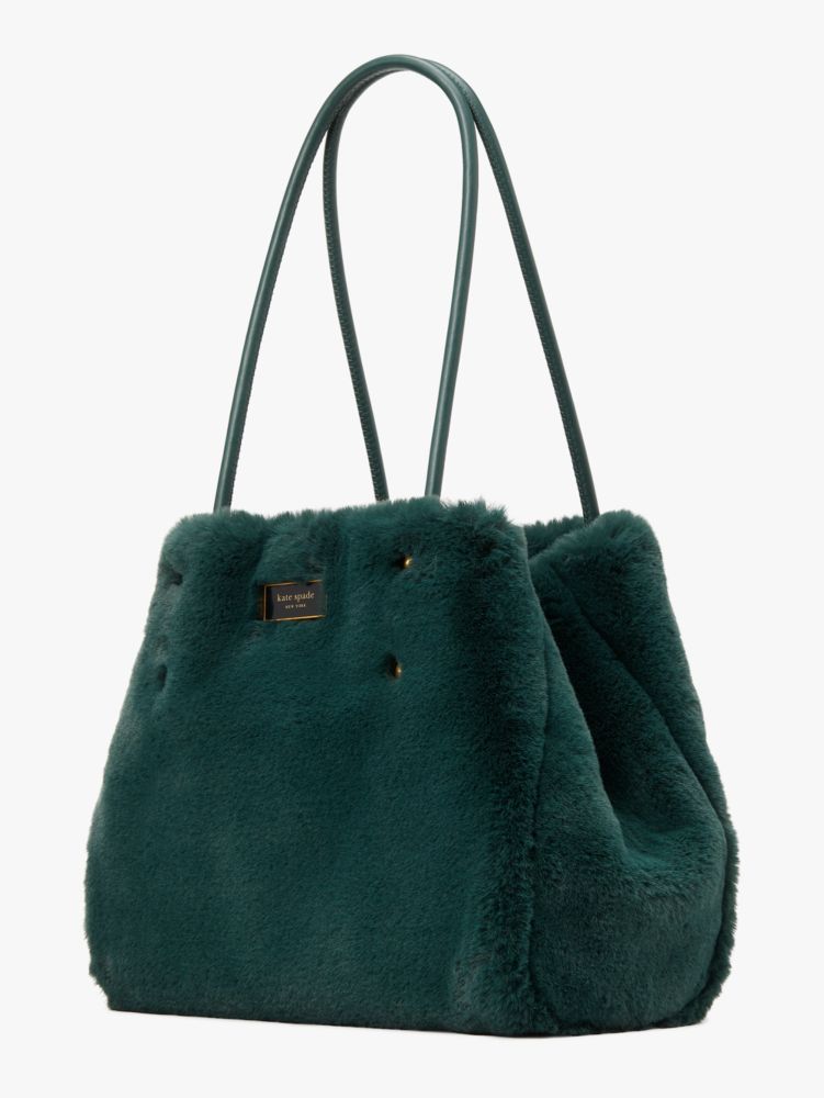 Kate Spade - Authenticated Handbag - Faux Fur Multicolour Plain for Women, Very Good Condition