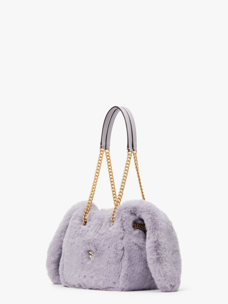 kate spade Kate Spade Cleo Faux Fur Small Chain Bucket Bag 398.00