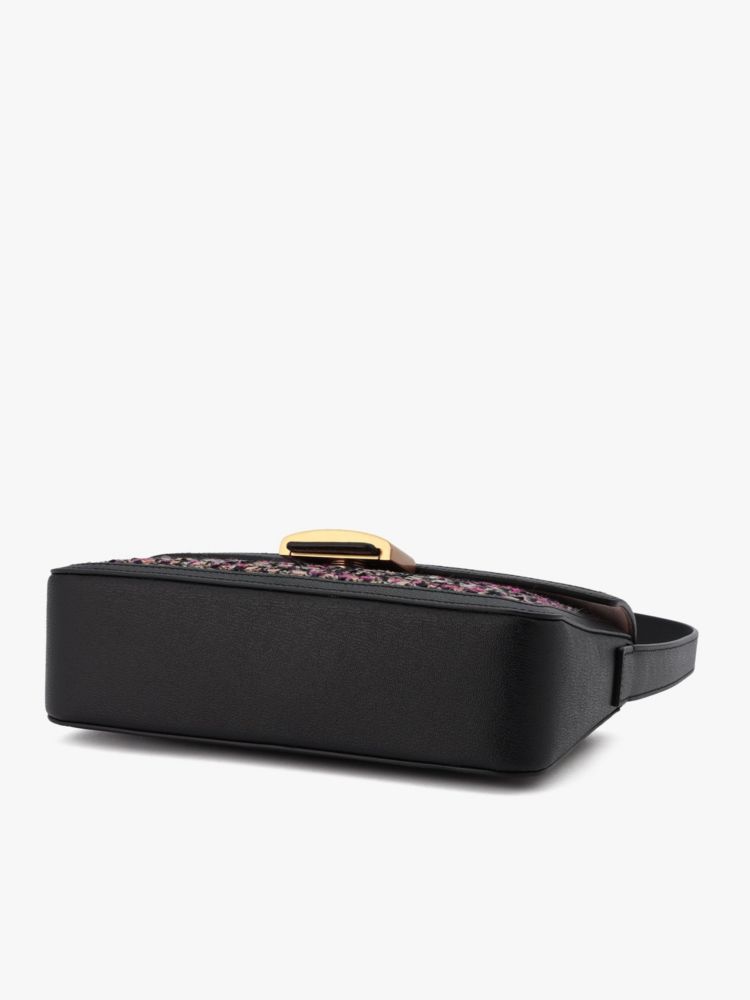 Kate Spade,ケイティ ツイード ミディアム ショルダーバッグ,バッグ,ピンクマルチ