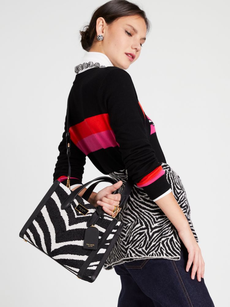 kate spade new york Small Manhattan Zebra Stripe Tote