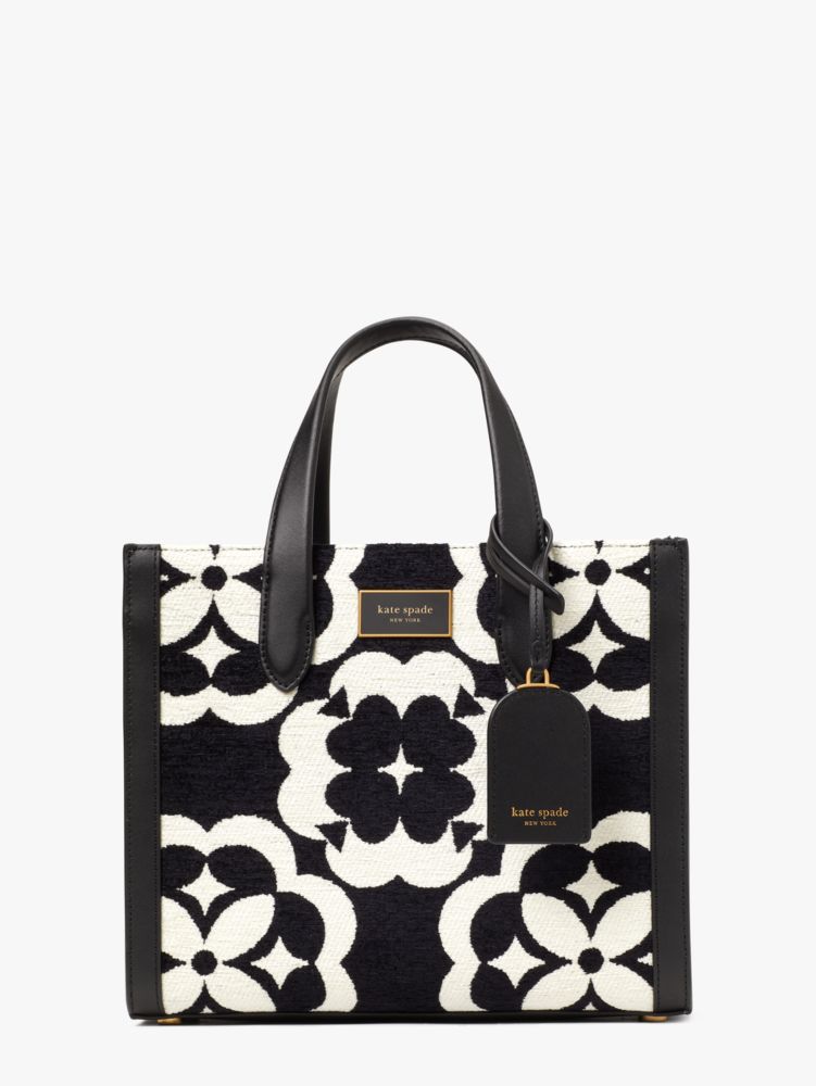 kate spade】スペードフラワー モノグラム スモールトート-