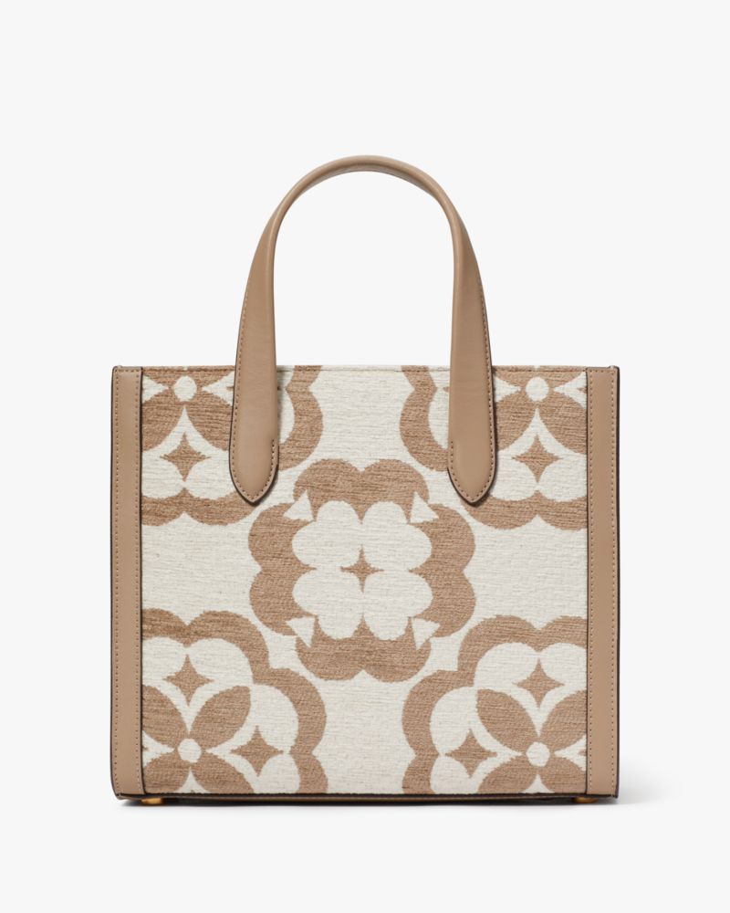 Spade Flower Monogram Manhattan Chenille Small Tote | Kate