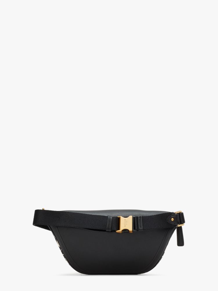 Spade Flower Jacquard Stripe Medium Belt Bag | Kate Spade