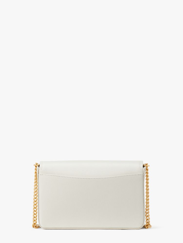 Kate Spade,Purl Embellished Flap Chain Wallet,