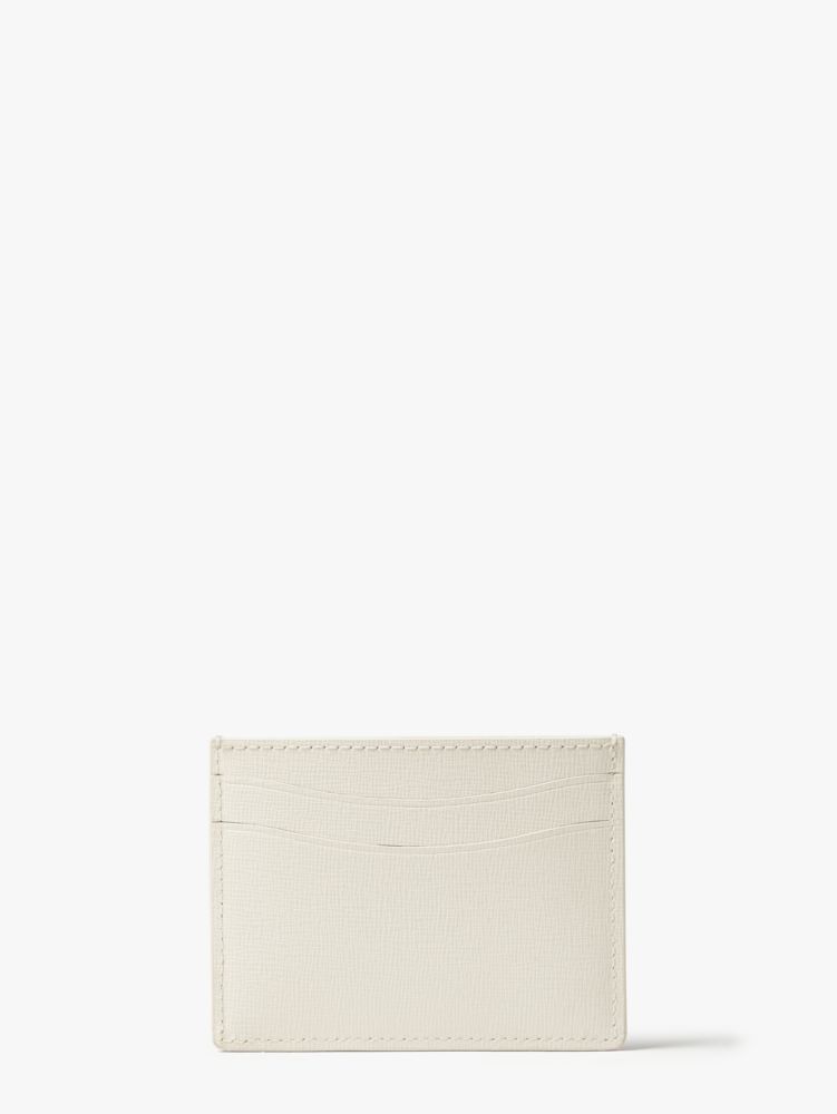 Kate Spade,Purl Embellished Cardholder,Halo White