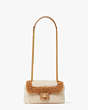 Kate Spade,Evelyn Faux Shearling Small Shoulder Crossbody,Small,