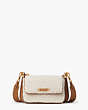 Kate Spade,Morgan Shearling & Pebbled Leather Double Up Crossbody,Small,