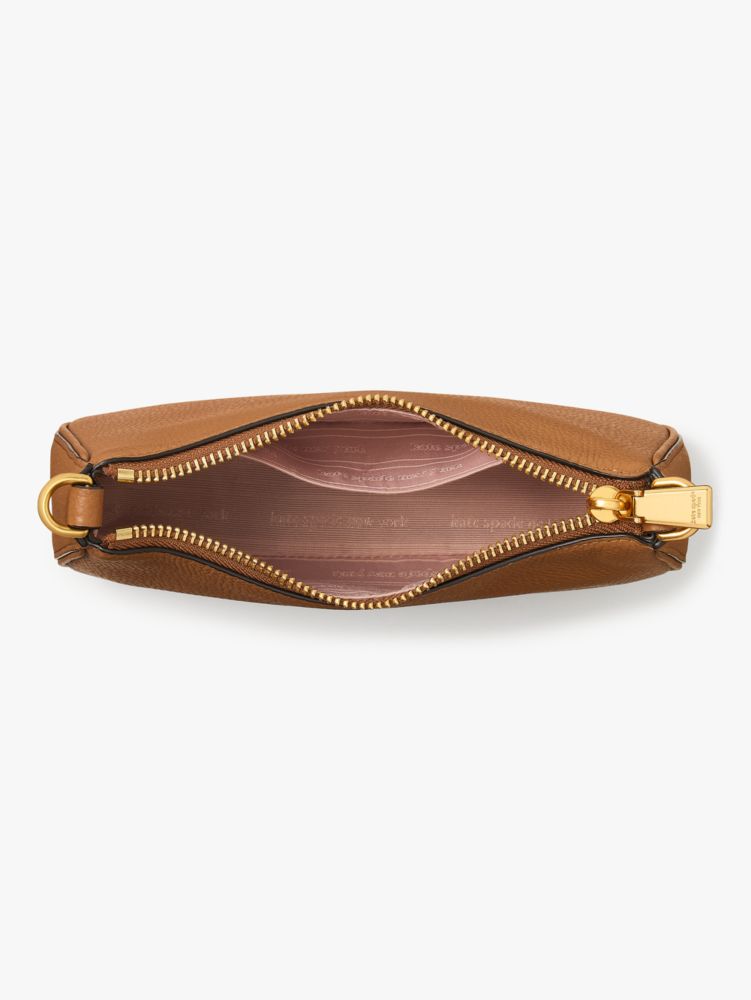 Kate Spade,Morgan Shearling & Pebbled Leather Double Up Crossbody,