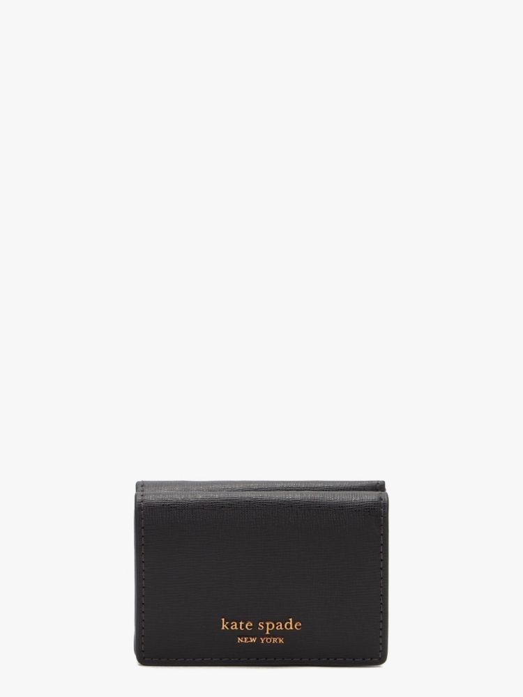 Kate Spade,モーガン ミニ トライフォールド ウォレット,財布小物,ブラック