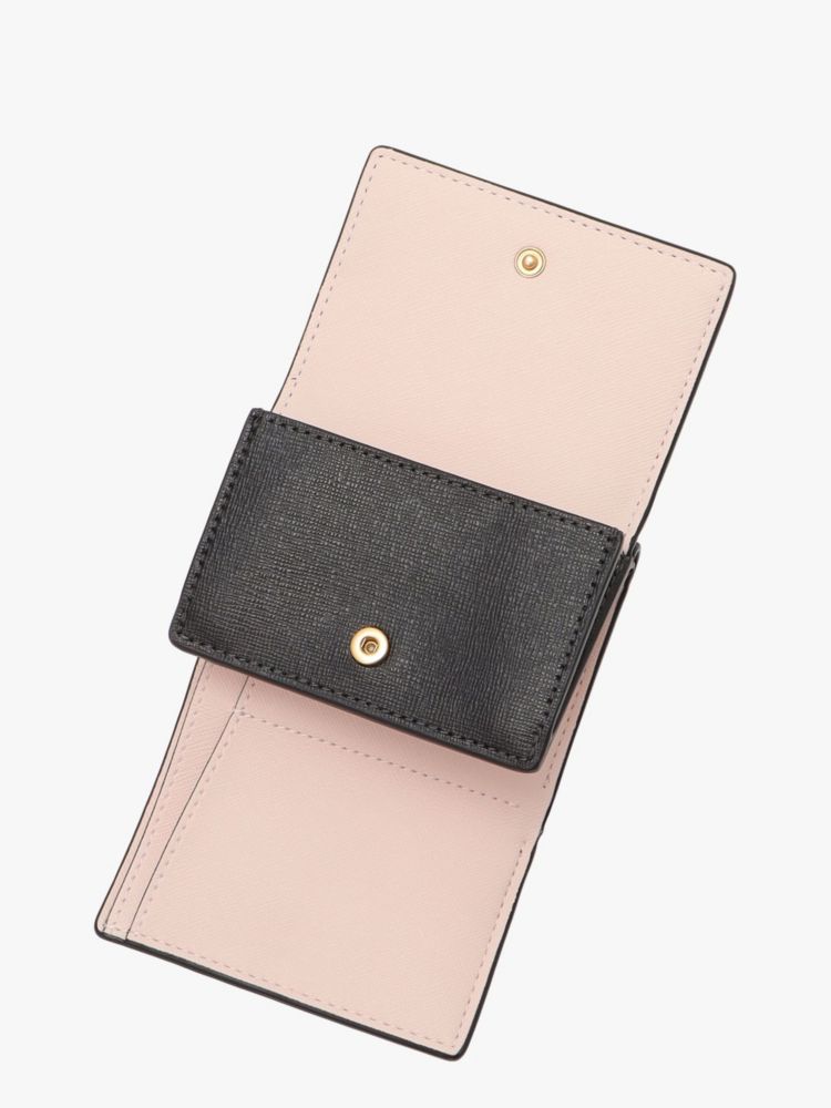 Kate Spade,モーガン ミニ トライフォールド ウォレット,財布小物,ブラック