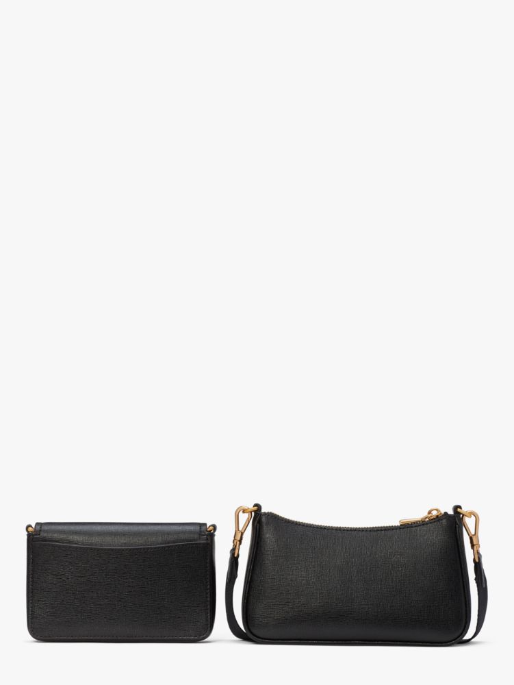 Morgan Patent Leather Double Up Crossbody