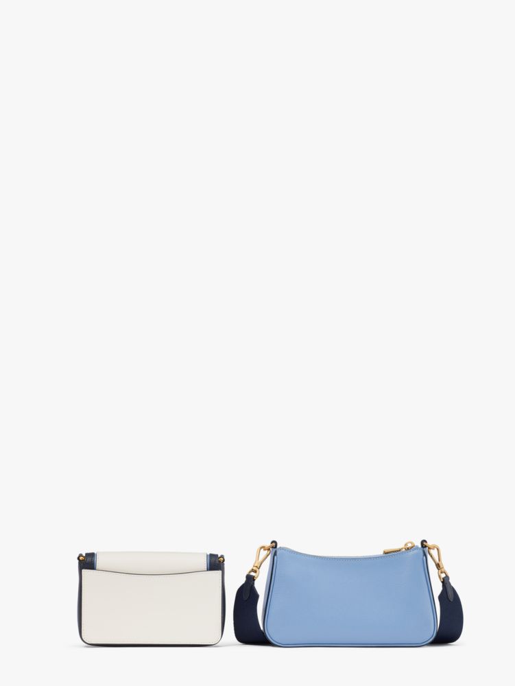 Morgan Colorblocked Double Up Crossbody