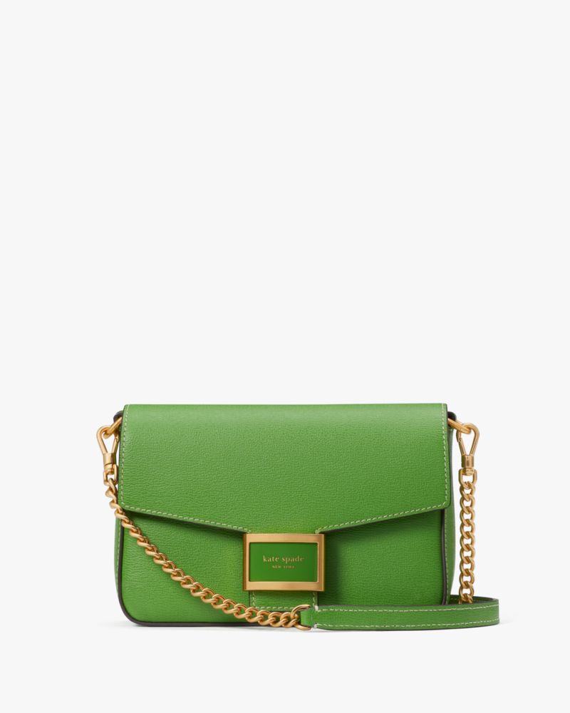 Katy Textured Leather Flap Chain Crossbody Kate Spade IE