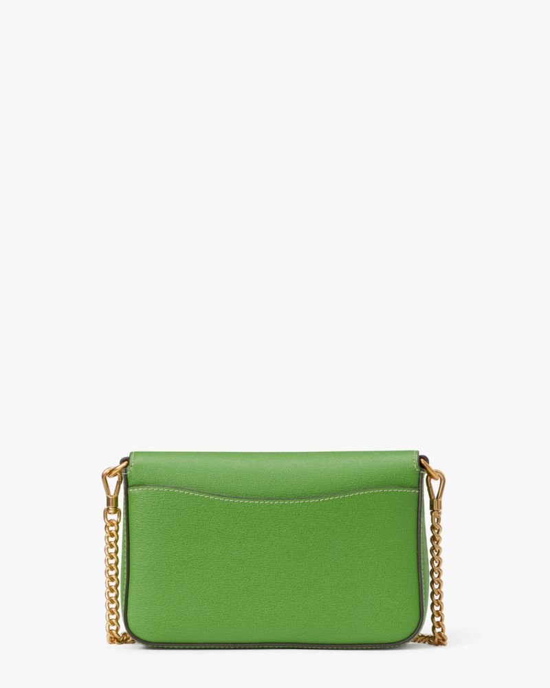 Kate Spade,Katy Textured Leather Flap Chain Crossbody,