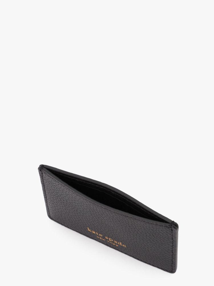 Kate Spade,ハドソン ポッシュ プラッド スモール バイフォールド ウォレット,全てのアウトレット,ブラックマルチ