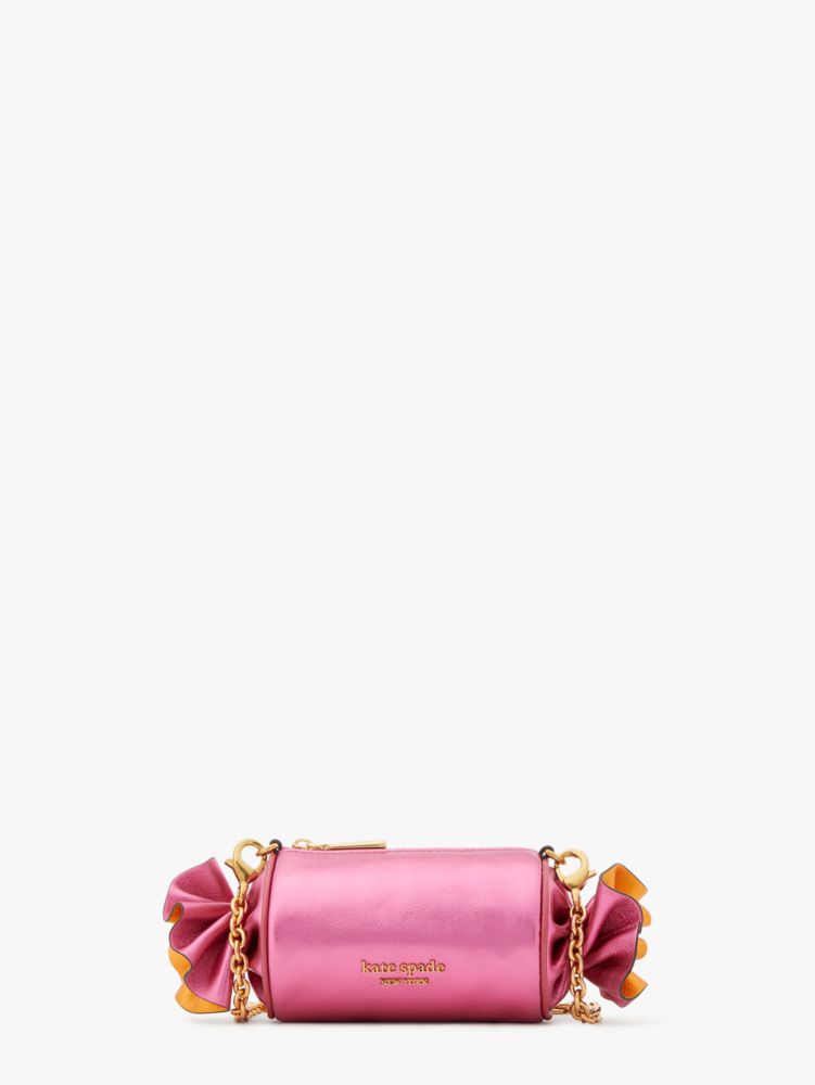 Kate Spade Glitter Crossbody In Pink