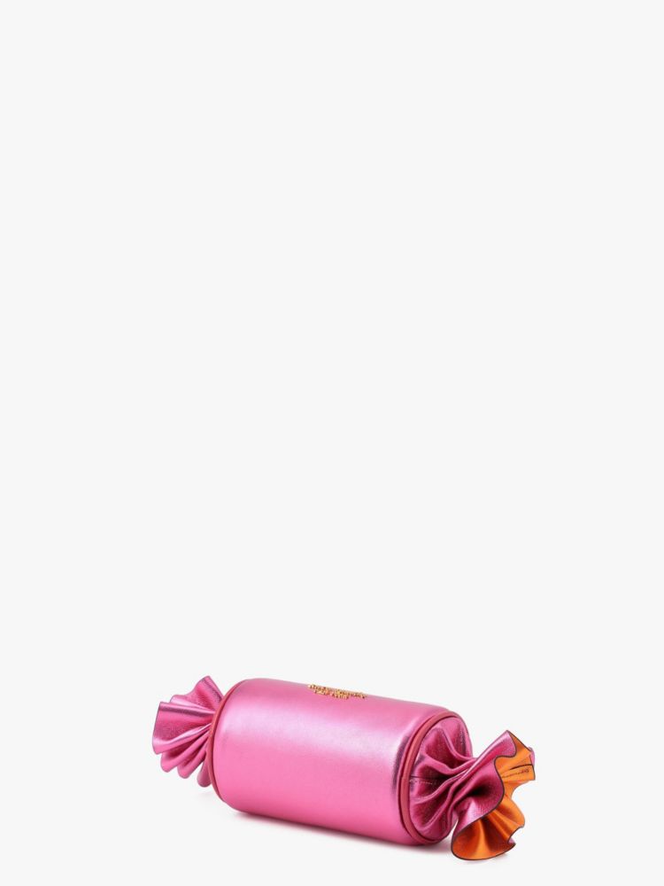 Kate Spade,ガラ メタリック レザー ミニ  クロスボディ,財布小物,ロケットピンク