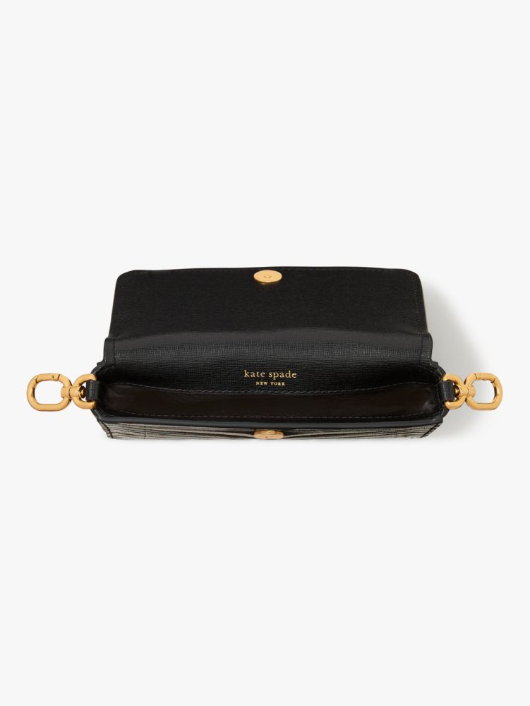 Kate Spade,Morgan Zebra Embossed Double Up Crossbody,