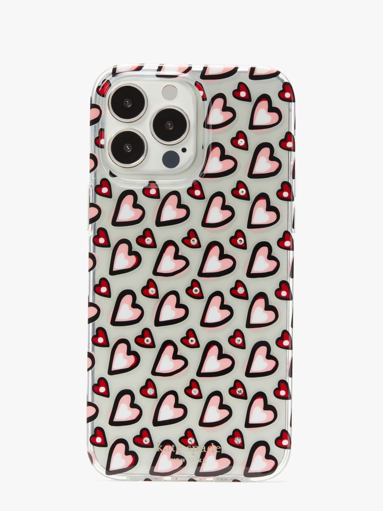 Heart I Phone 14 Pro Max Case Kate Spade New York