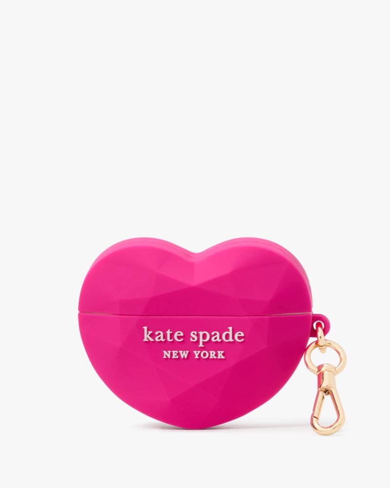 Kate Spade,Gala 3D Candy Heart AirPod Pro Case,Cosmic Pink