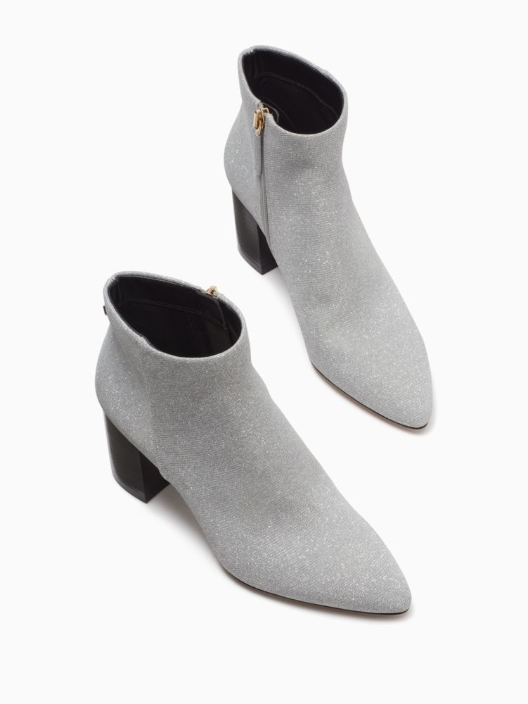 Kate Spade,giselle booties,60%,Silver