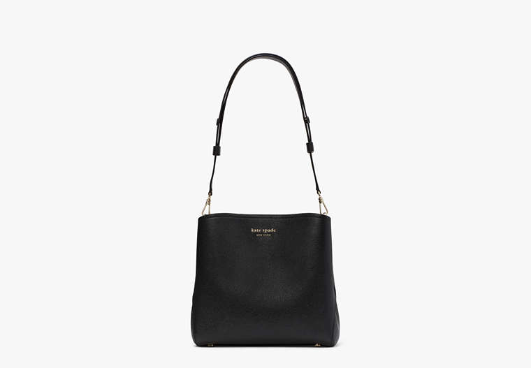 Kate Spade,Thompson Medium Bucket Bag,Medium,Black image number 0