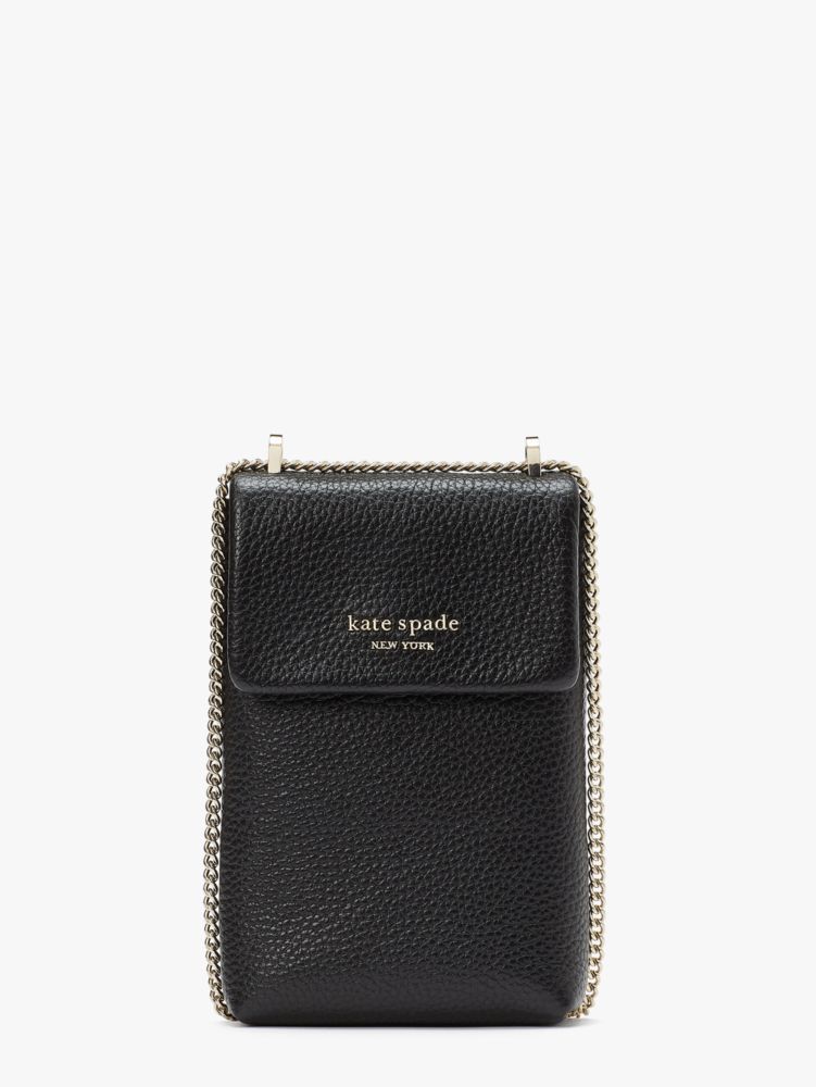 Kate Spade Veronica North South Crossbody Bag Grenache Pebble Leather KA184  $178