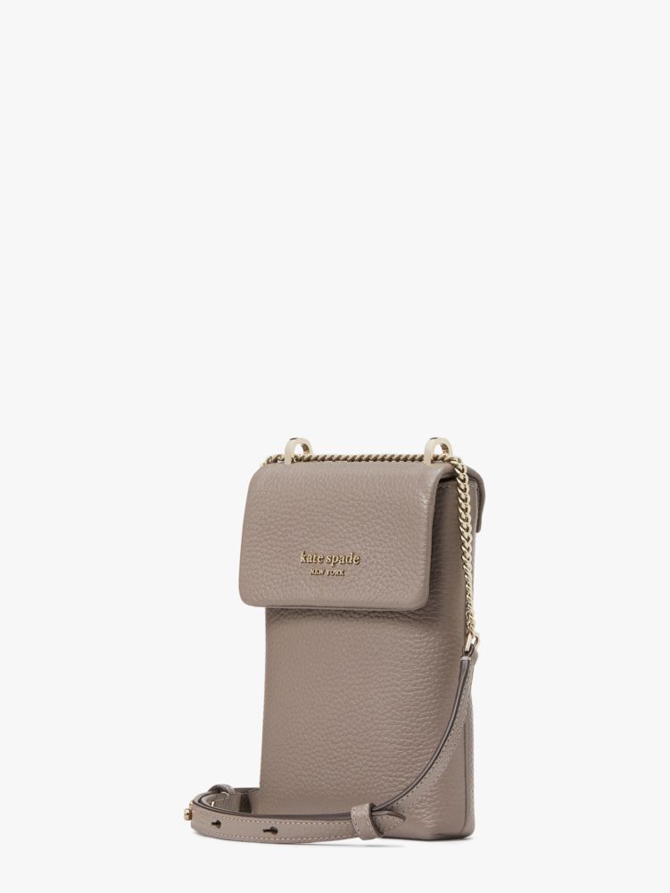 Kate Spade,Veronica North South Crossbody,Small,Mineral Grey