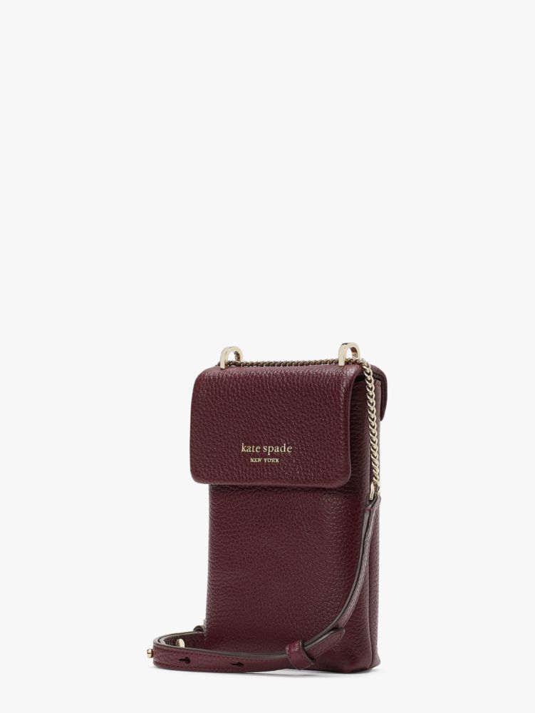 Kate Spade,Veronica North South Crossbody,Small,Grenache