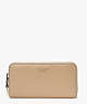 Kate Spade,Veronica Zip-Around Continental Wallet,Timeless Taupe