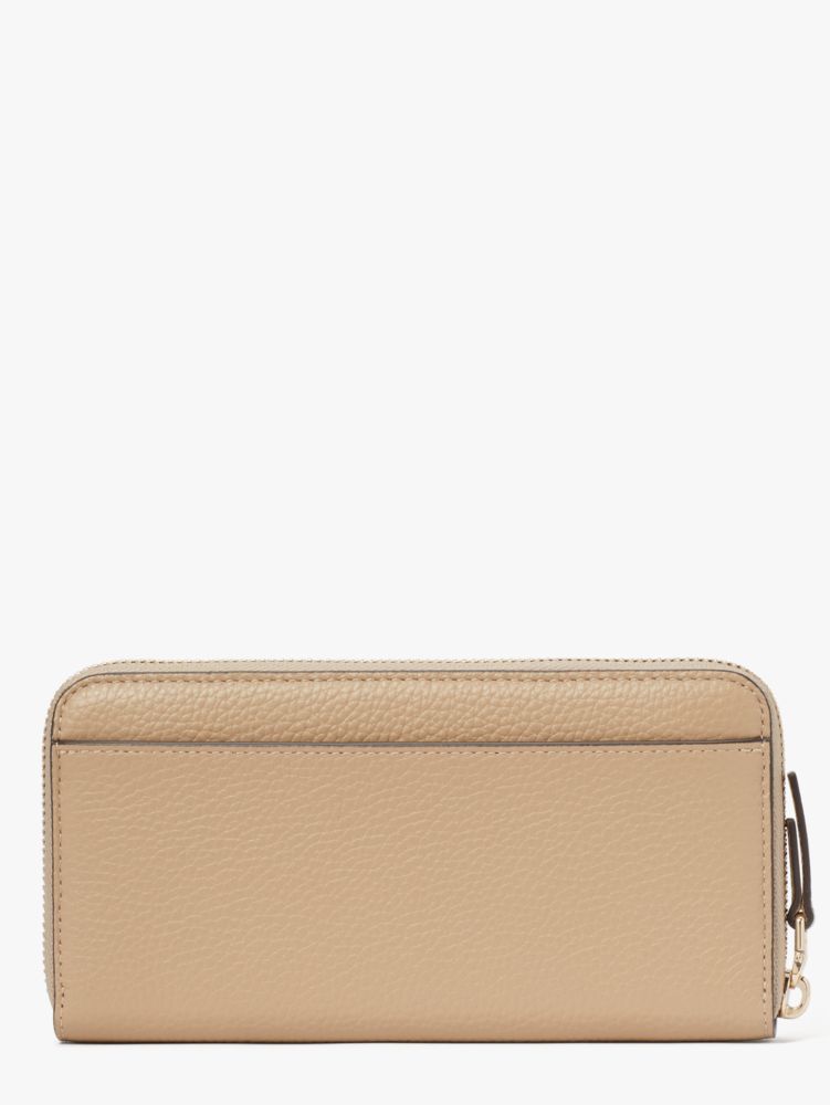 Kate Spade,Veronica Zip-Around Continental Wallet,Timeless Taupe