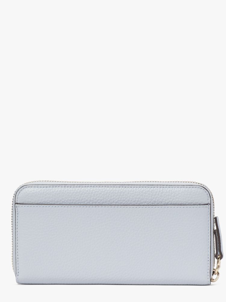 Kate Spade,Veronica Zip-Around Continental Wallet,Pale Hydrangea