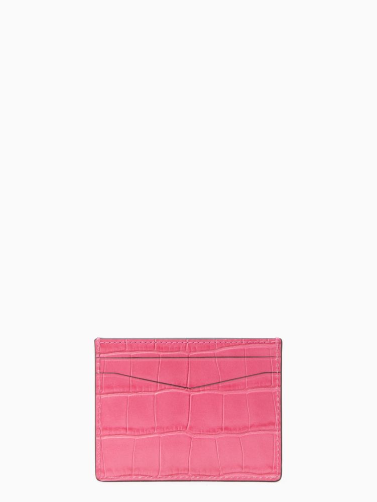 CARDHOLDER WITH STRAP in pink