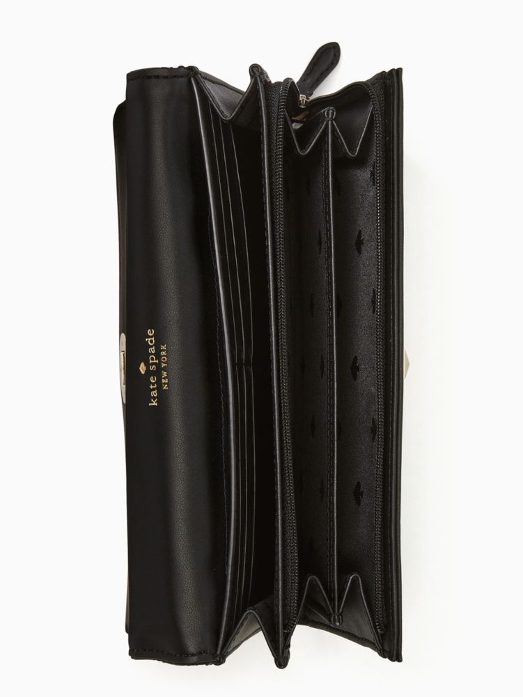 Kate Spade,Natalia Boxed Large Turn Lock Wallet,