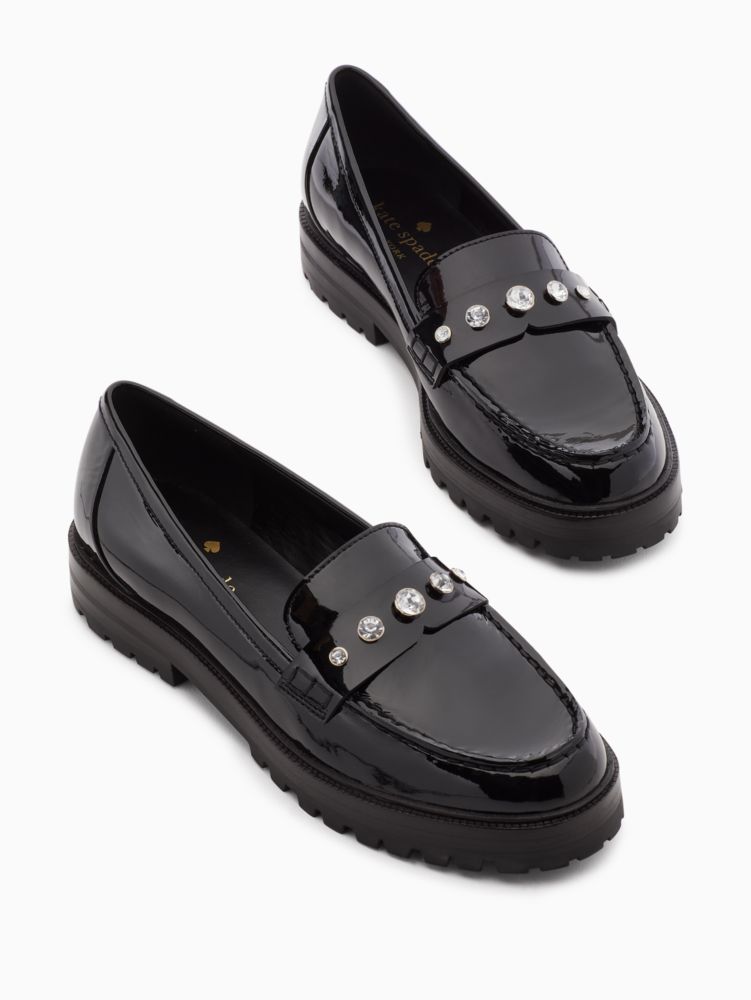 Kate spade hot sale patent loafers