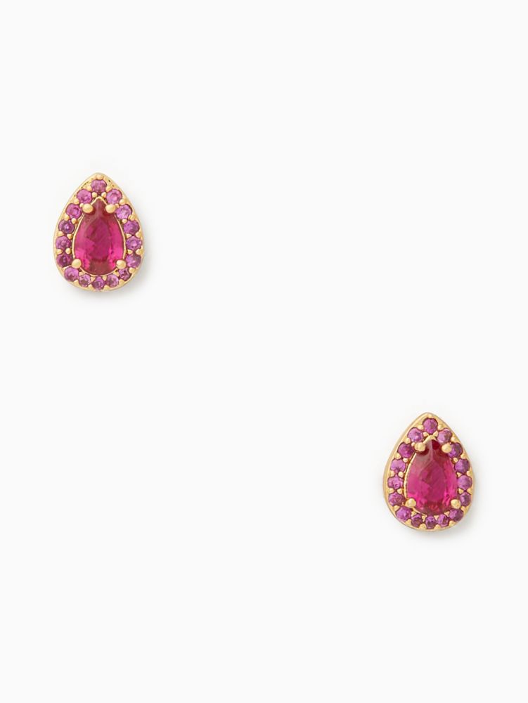 Kate Spade,light up the room holiday stud earrings,40%,Pink