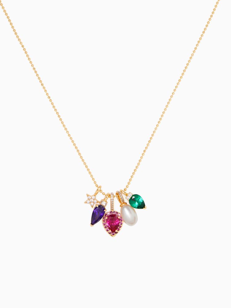 Kate Spade,Light Up The Room Holiday Light Necklace,