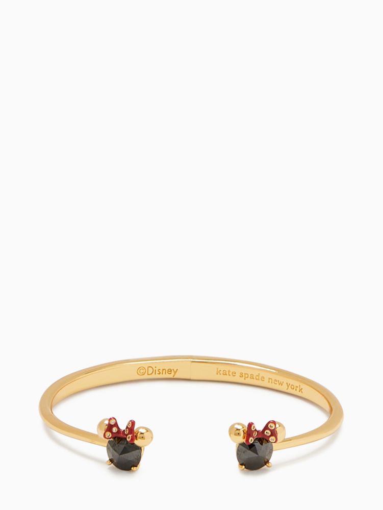 Kate Spade,Disney X Kate Spade New York Minnie Mouse Cuff Bracelet,