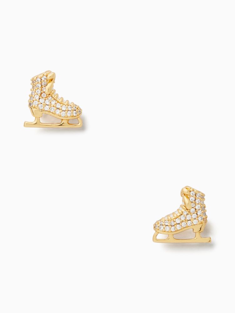 Kate Spade,snow day ice skate stud earrings,50%,