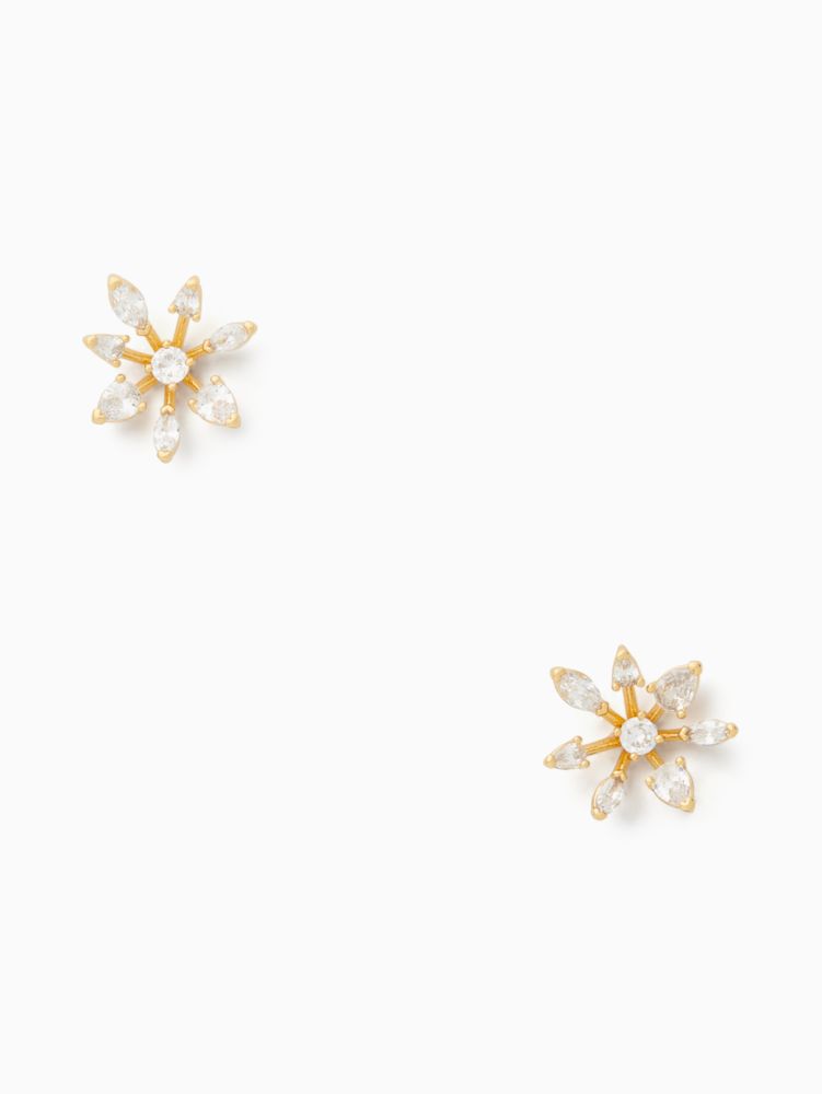 Kate Spade,snowflake stud earrings,40%,