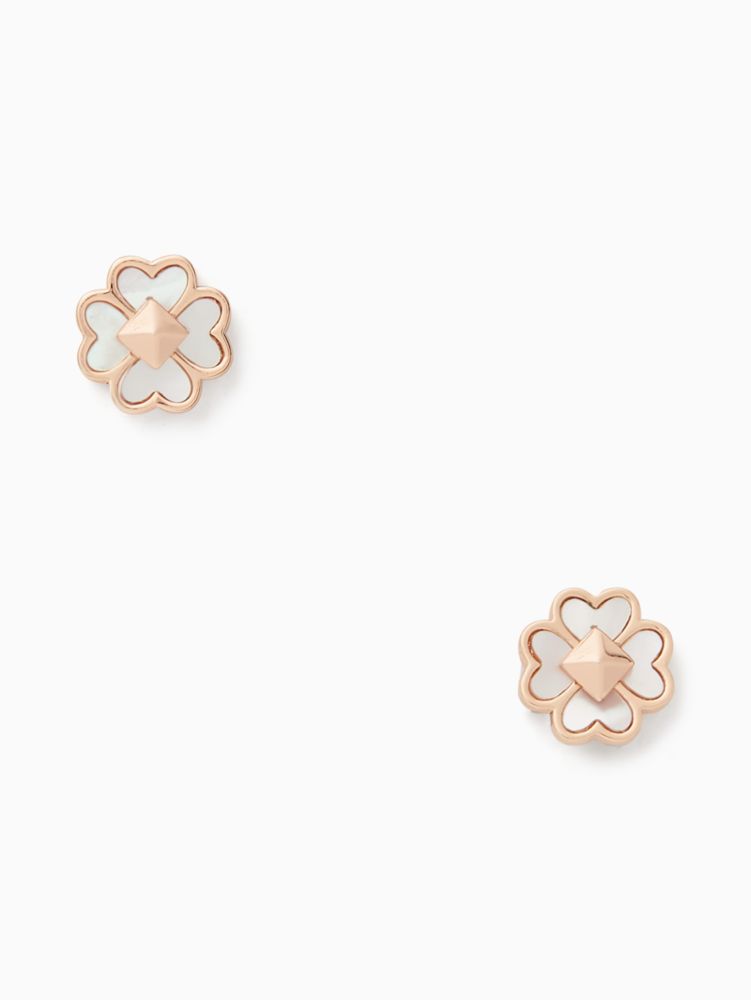 Kate Spade,spades & studs studs,Cream Multi/Rose Gold